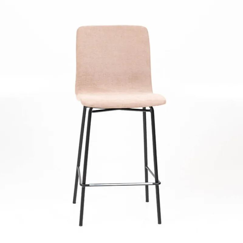 Sessio Amelie Tabouret snack contemporain en tissu* Tabouret Snack (assise +/- 65 Cm)|Tabouret De Bar (assise +/- 80 Cm)