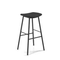 Perfecta Ami Tabouret de bar en simili sans dossier moderne empilable* Tabouret De Bar (assise +/- 80 Cm)