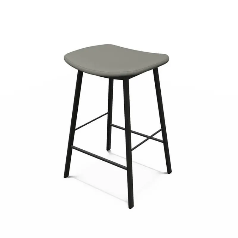 Perfecta Ami Tabouret snack en tissu sans dossier fabriqué en Belgique* Tabouret Snack (assise +/- 65 Cm)|Tabouret De Bar (assise +/- 80 Cm)