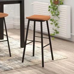 Perfecta Ami Tabouret snack sans dossier simili fabrication belge* Tabouret Snack (assise +/- 65 Cm)|Tabouret De Bar (assise +/- 80 Cm)