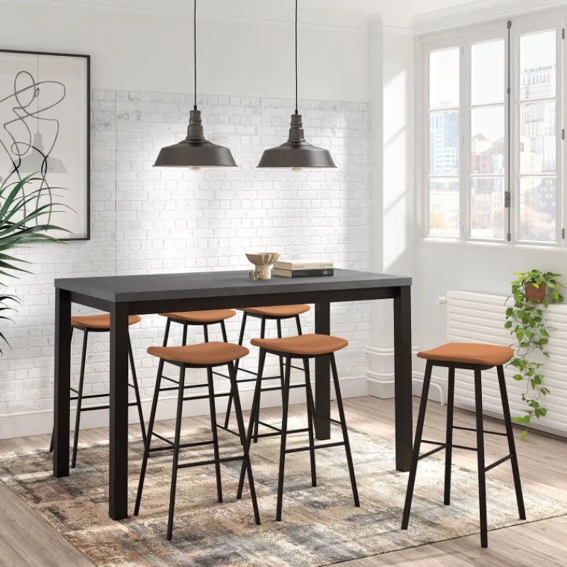 Perfecta Ami Tabouret snack sans dossier simili fabrication belge* Tabouret Snack (assise +/- 65 Cm)|Tabouret De Bar (assise +/- 80 Cm)