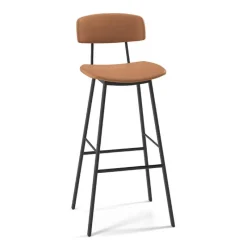 Perfecta Amica Tabouret hauteur bar moderne en simili* Tabouret De Bar (assise +/- 80 Cm)