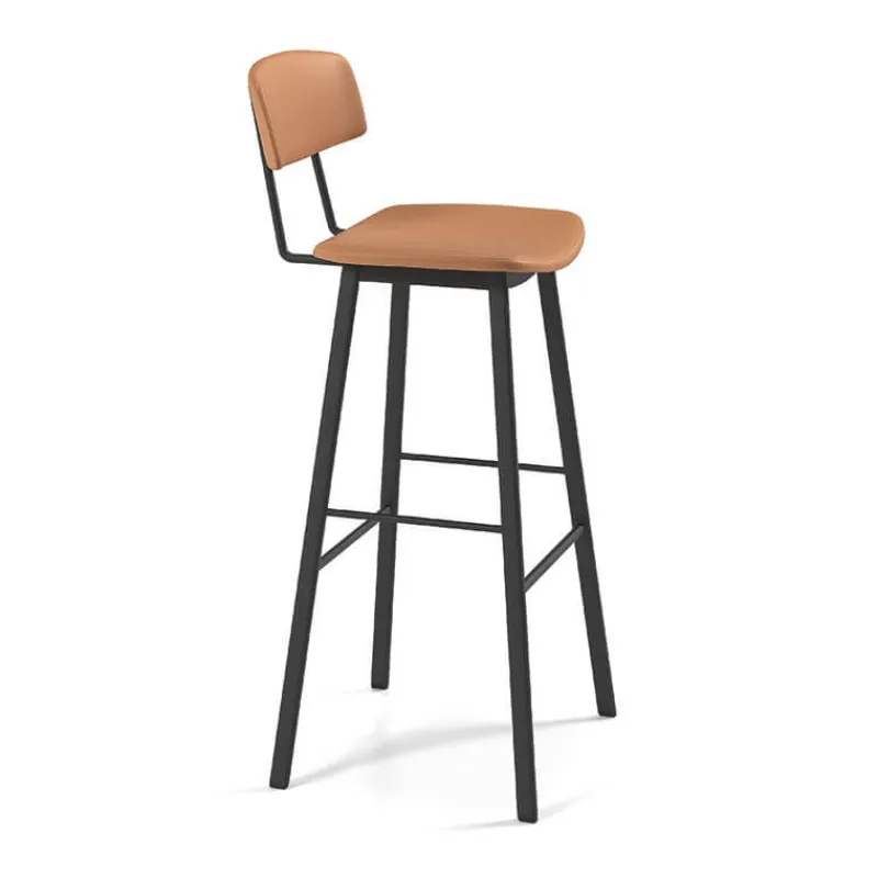 Perfecta Amica Tabouret hauteur bar moderne en simili* Tabouret De Bar (assise +/- 80 Cm)