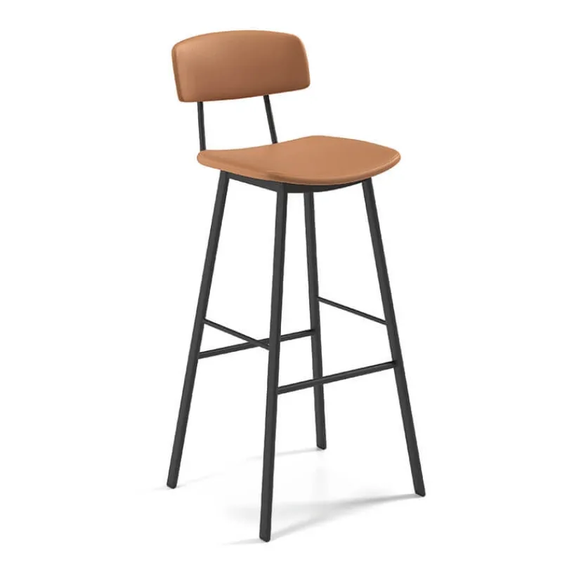 Perfecta Amica Tabouret hauteur bar moderne en simili* Tabouret De Bar (assise +/- 80 Cm)