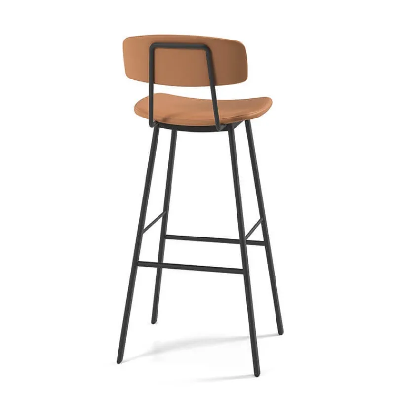 Perfecta Amica Tabouret hauteur bar moderne en simili* Tabouret De Bar (assise +/- 80 Cm)
