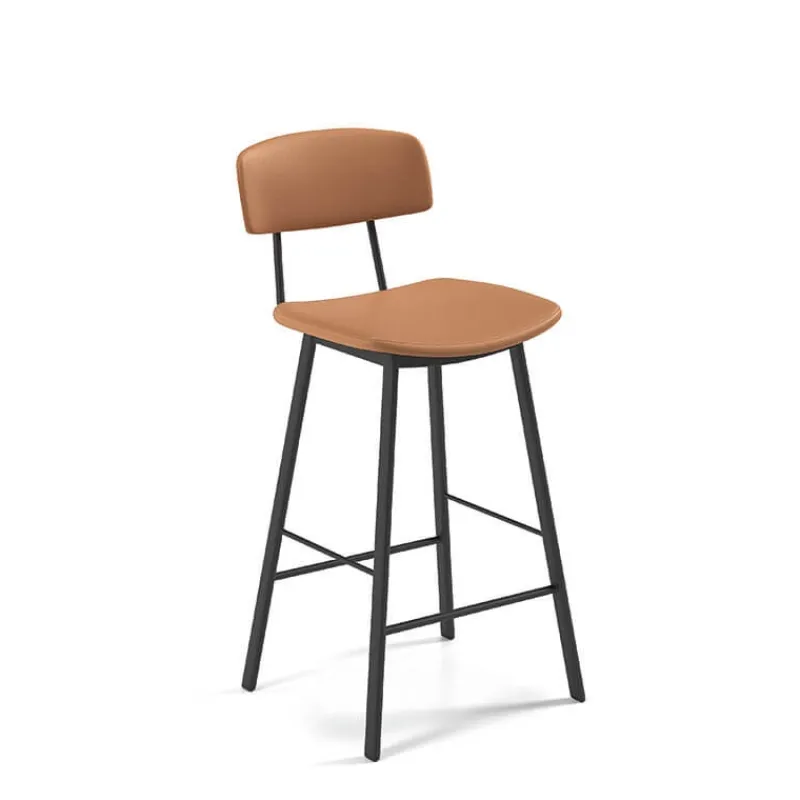 Perfecta Amica Tabouret snack moderne en simili* Tabouret Snack (assise +/- 65 Cm)|Tabouret De Bar (assise +/- 80 Cm)