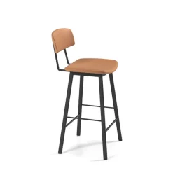 Perfecta Amica Tabouret snack moderne en simili* Tabouret Snack (assise +/- 65 Cm)|Tabouret De Bar (assise +/- 80 Cm)