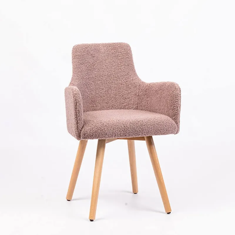 Sessio Anders Fauteuil cocooning en tissu et pieds bois* Chaise Salon|Chaise Pour Chambre