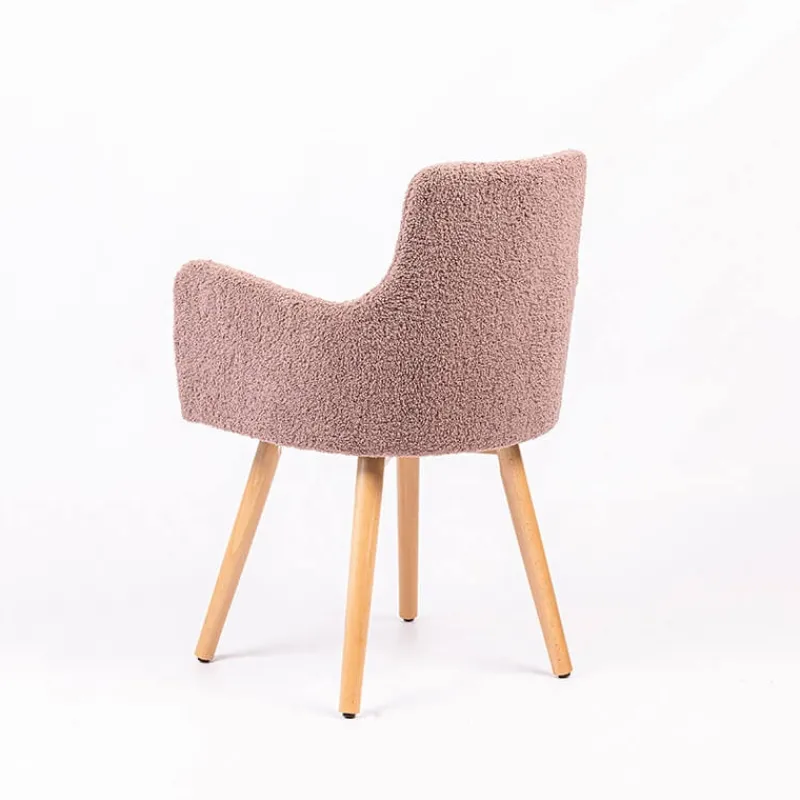 Sessio Anders Fauteuil cocooning en tissu et pieds bois* Chaise Salon|Chaise Pour Chambre