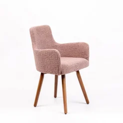 Sessio Anders Fauteuil cocooning en tissu et pieds bois* Chaise Salon|Chaise Pour Chambre