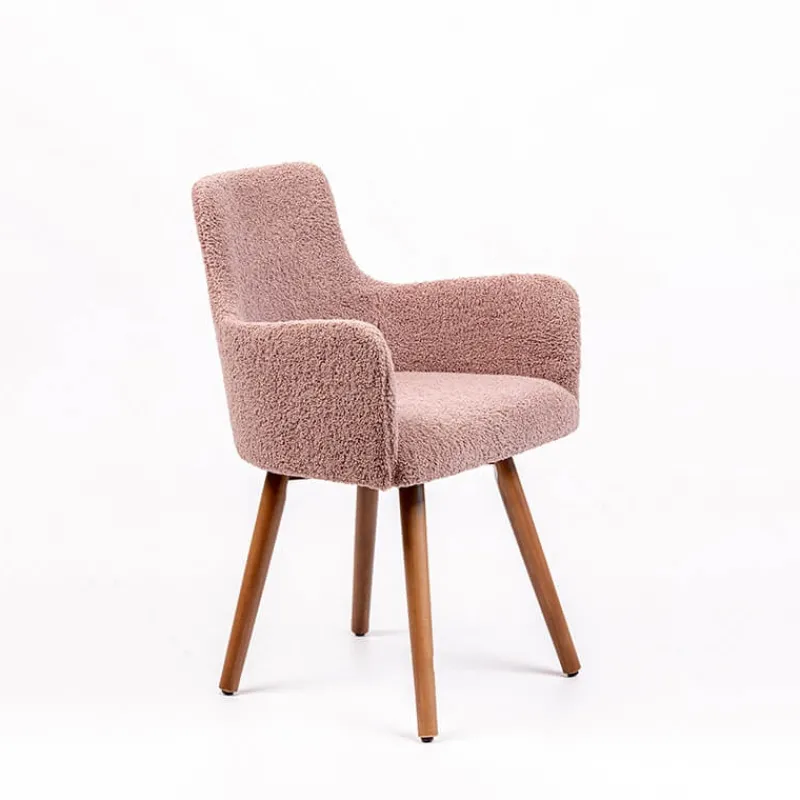 Sessio Anders Fauteuil cocooning en tissu et pieds bois* Chaise Salon|Chaise Pour Chambre