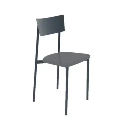 Carrier Anémone ® Chaise de cuisine contemporaine en métal fabriquée en France* Chaise De Cuisine