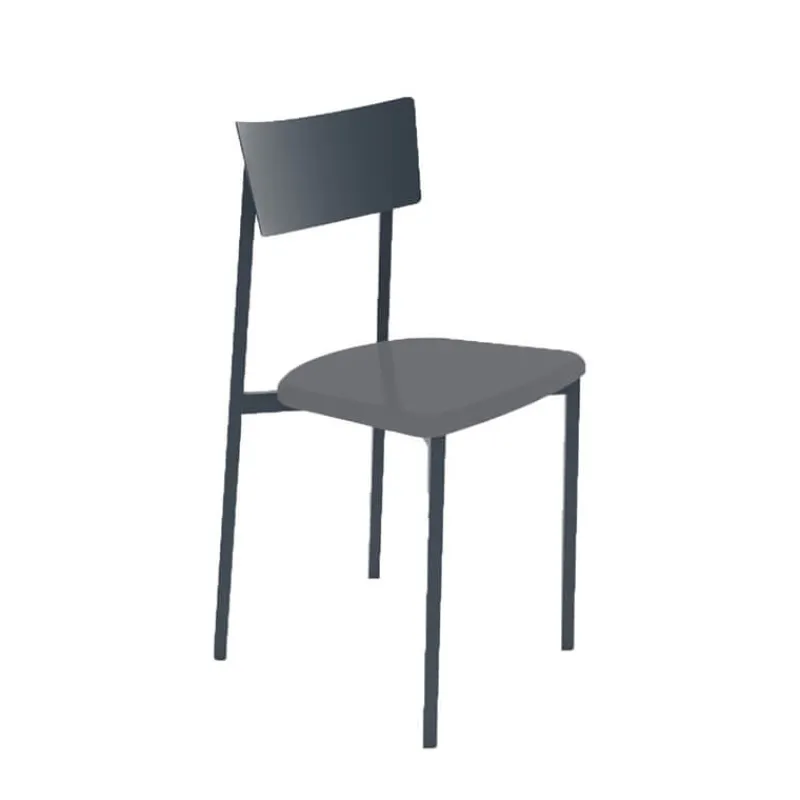 Carrier Anémone ® Chaise de cuisine contemporaine en métal fabriquée en France* Chaise De Cuisine