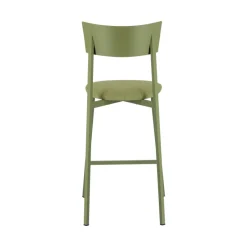 Carrier Anémone ® Tabouret snack français avec assise en tissu rembourrée et dossier métal* Tabouret Snack (assise +/- 65 Cm)|Tabouret De Bar (assise +/- 80 Cm)