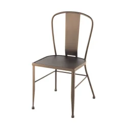Jayso Antic Chaise de jardin vintage en métal* Chaise De Jardin