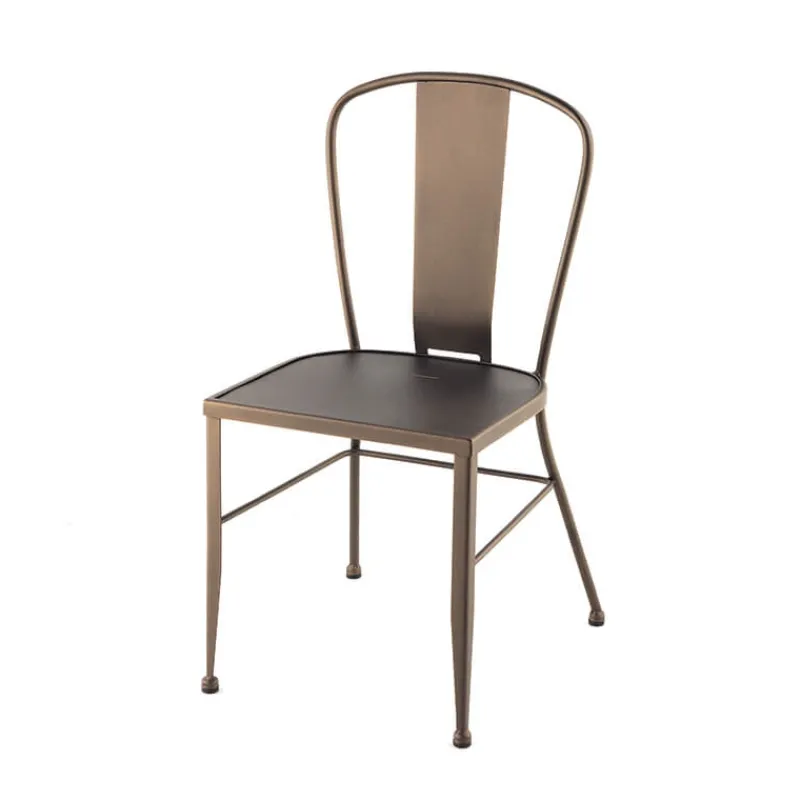 Jayso Antic Chaise vintage en métal* Chaise De Cuisine|Chaise De Salle à Manger