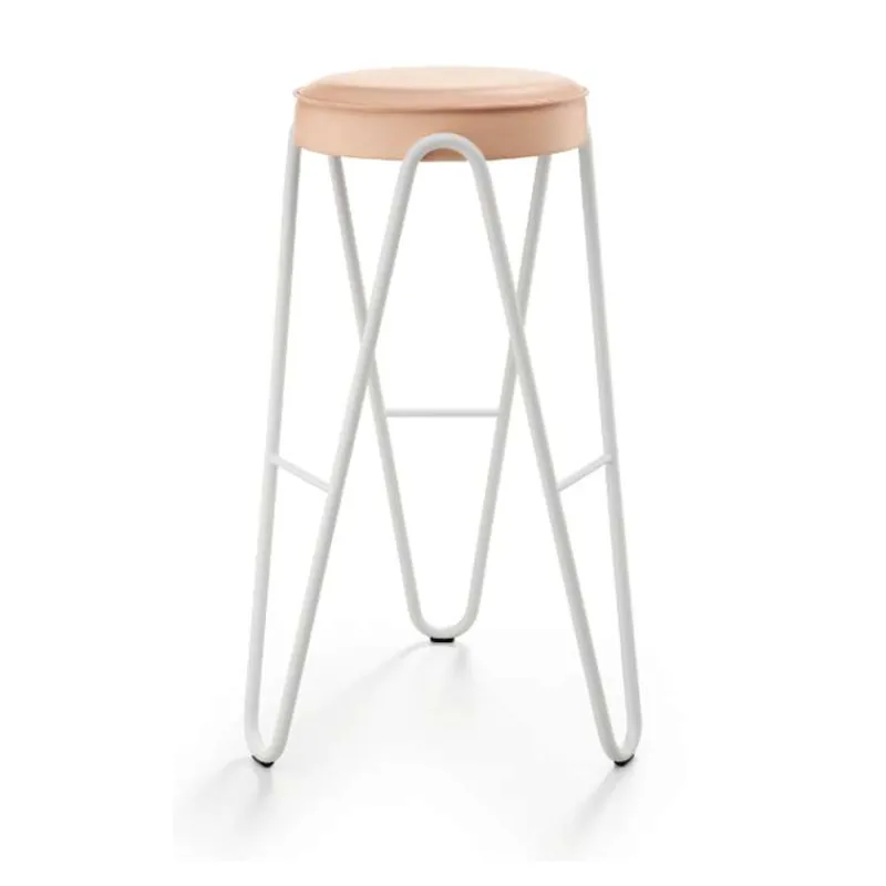 Midj Apelle Jump ® Tabouret snack design sans dossier pieds géométriques* Tabouret Snack (assise +/- 65 Cm)|Tabouret De Bar (assise +/- 80 Cm)