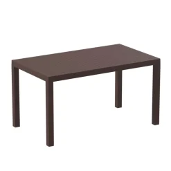 Ares Table de terrasse rectangulaire en résine* Table De Jardin