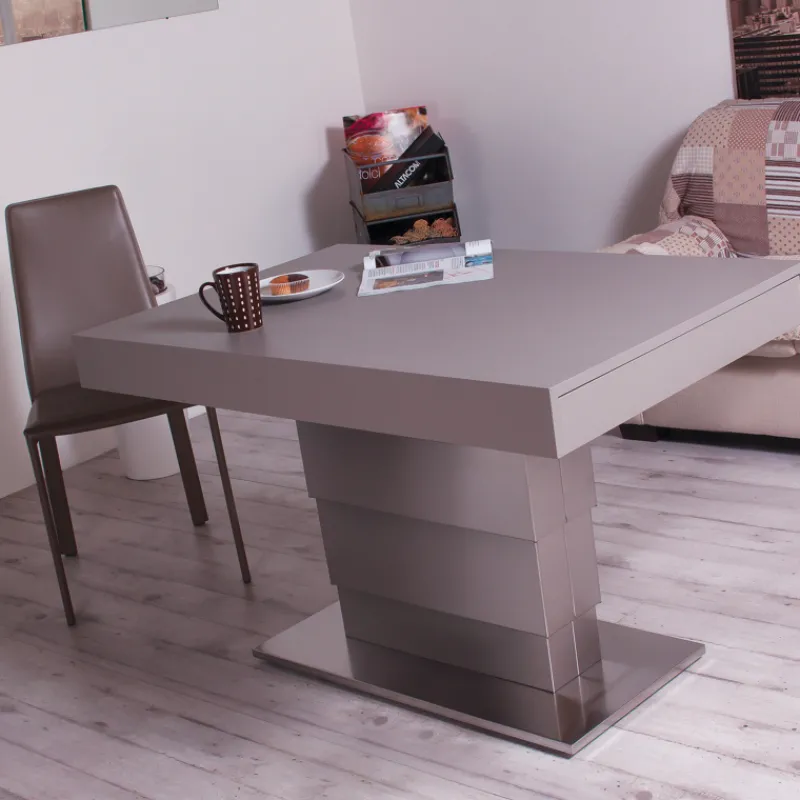Altacom Ares Wing Table modulable extensible réglable en hauteur en bois et métal* Table De Salon|Table Pour Petit Espace