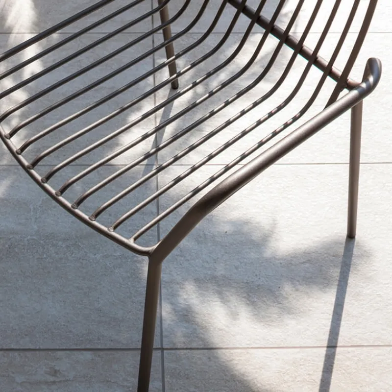 Altacom Ariel Chaise de jardin design empilable en métal* Chaise De Jardin