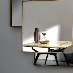 Sovet Italia Arkos Sovet® Table de designer italienne carrée bords arrondis en céramique* Table De Salle à Manger