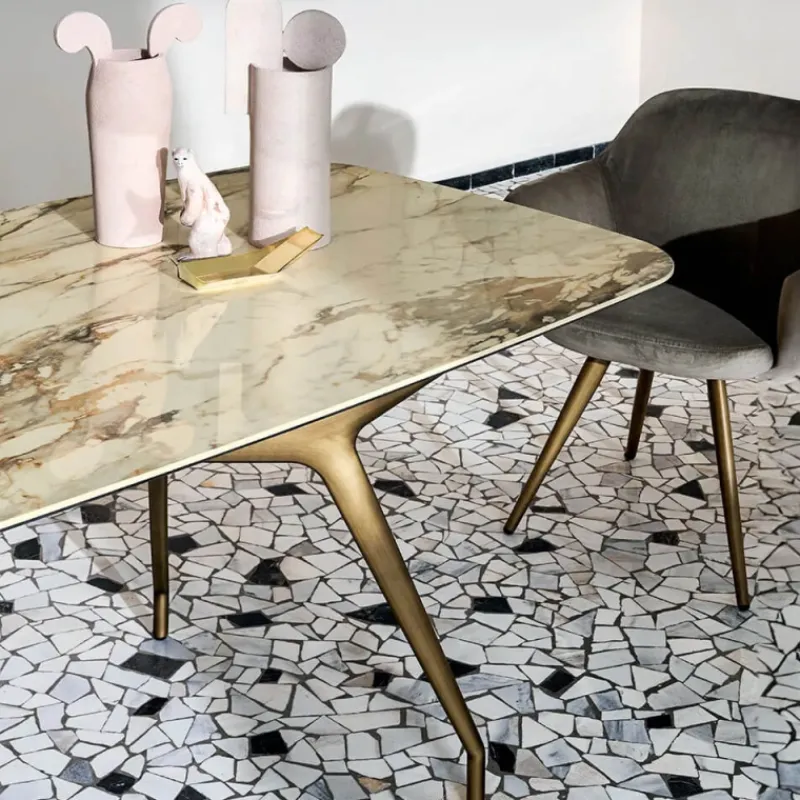 Sovet Italia Arkos Sovet® Table design rectangulaire en céramique fabriquée en Italie* Table De Salle à Manger