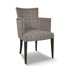 Paget Armand Fauteuil Art déco en tissu fabriqué en France* Chaise De Salle à Manger|Fauteuil De Salon