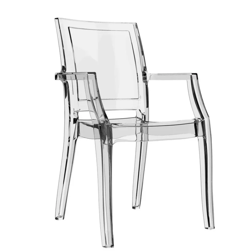 Arthur Fauteuil moderne en polycarbonate* Chaise De Cuisine|Chaise De Salle à Manger