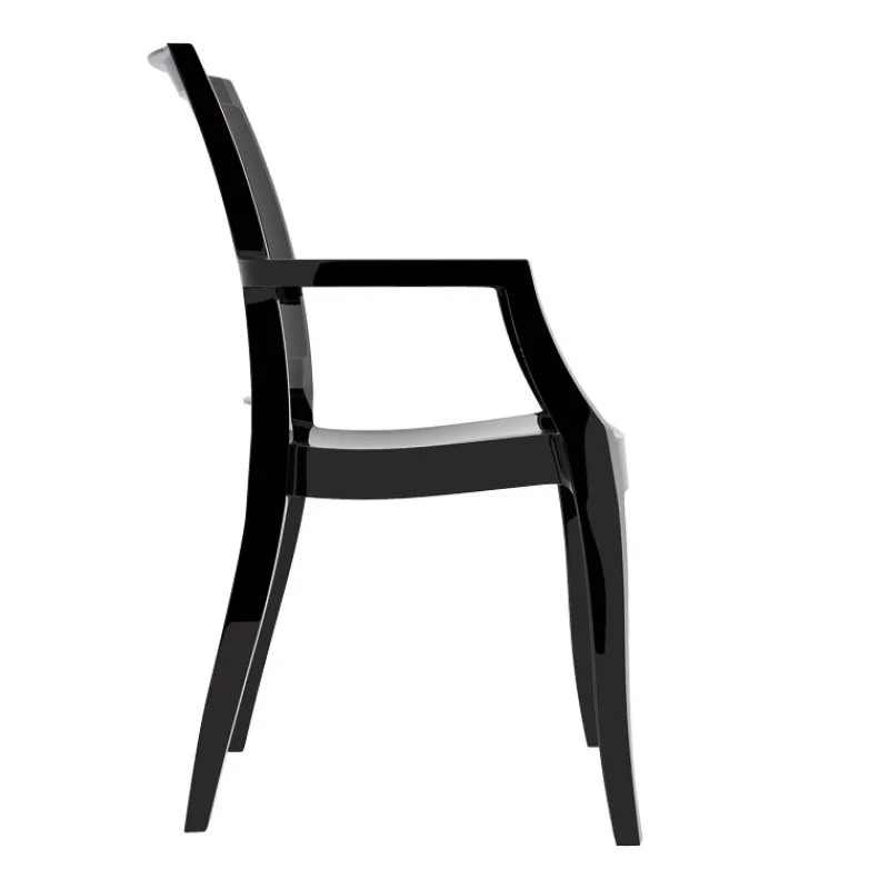 Arthur Fauteuil moderne en polycarbonate* Chaise De Cuisine|Chaise De Salle à Manger