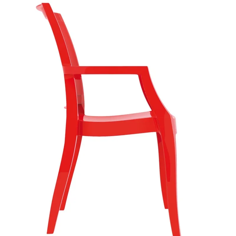 Arthur Fauteuil moderne en polycarbonate* Chaise De Cuisine|Chaise De Salle à Manger