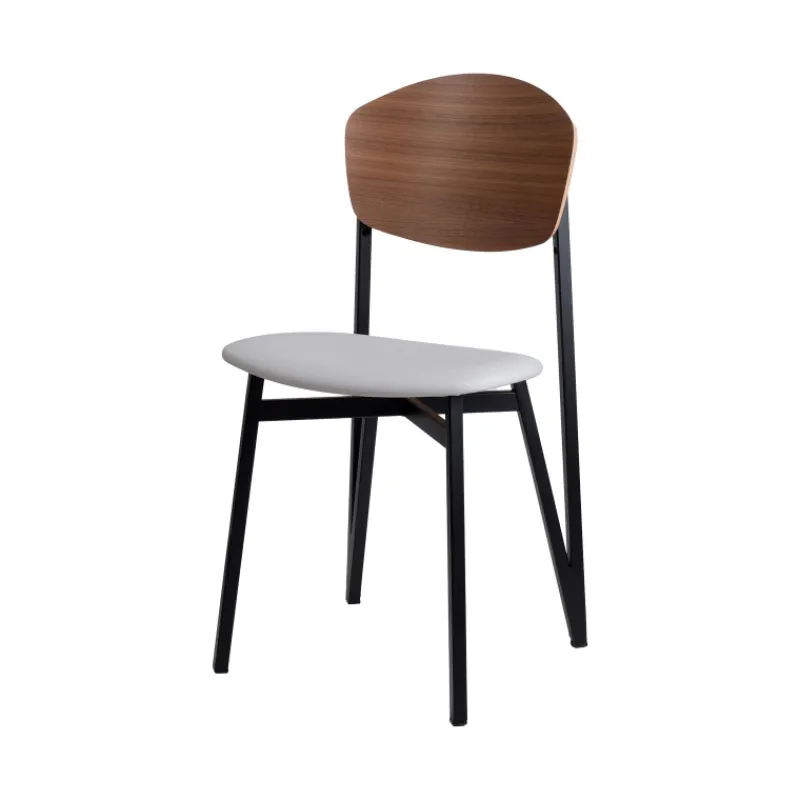 Carrier Artémis ® Chaise design française assise en synthétique, dossier bois et pieds en métal* Chaise De Salle à Manger|Chaise Salon
