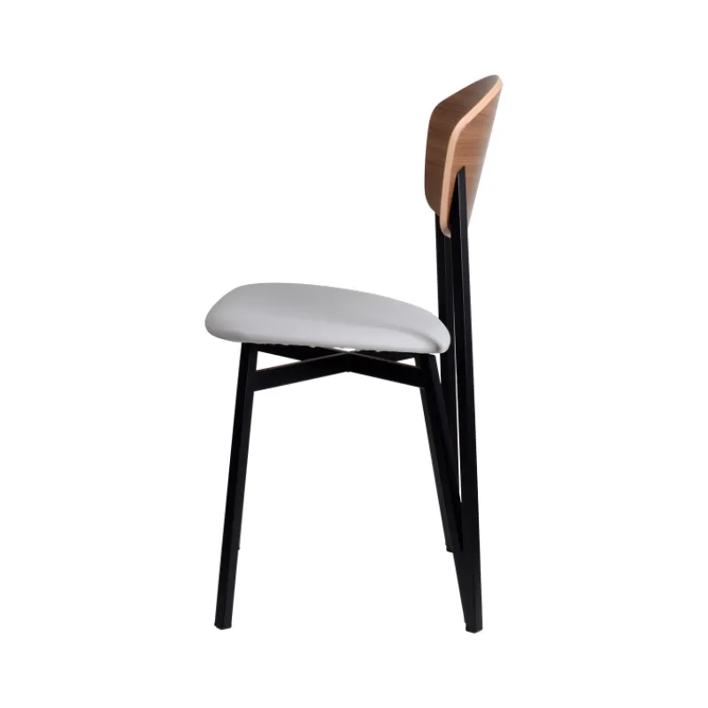 Carrier Artémis ® Chaise design française assise en synthétique, dossier bois et pieds en métal* Chaise De Salle à Manger|Chaise Salon