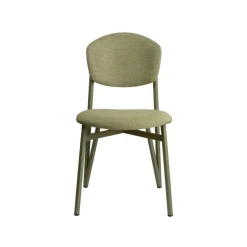 Carrier Artémis ® Chaise design française assise et dossier en tissu avec dos bois et pieds en métal* Chaise De Salle à Manger|Chaise Salon