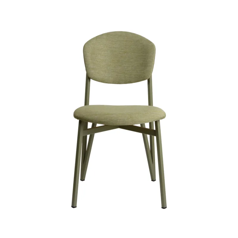 Carrier Artémis ® Chaise design française assise et dossier en tissu avec dos bois et pieds en métal* Chaise De Salle à Manger|Chaise Salon
