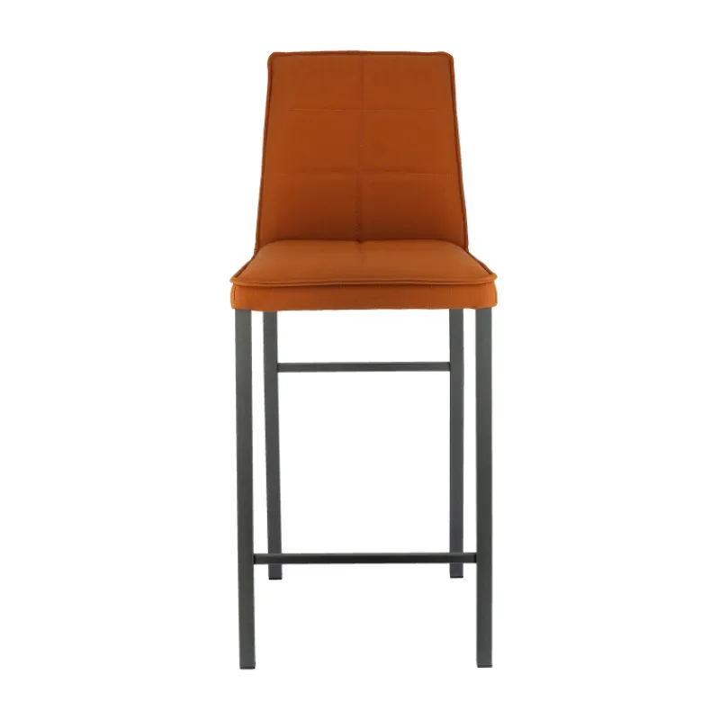 Europea Atlanta Tabouret snack italien en synthétique avec pieds en métal* Tabouret Snack (assise +/- 65 Cm)|Tabouret De Bar (assise +/- 80 Cm)
