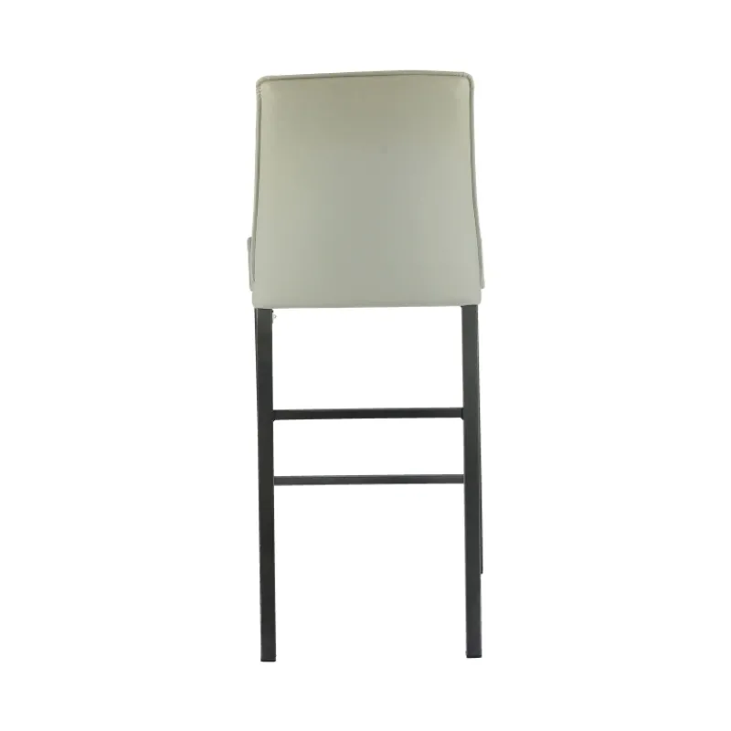 Europea Atlanta Tabouret snack italien en synthétique avec pieds en métal* Tabouret Snack (assise +/- 65 Cm)|Tabouret De Bar (assise +/- 80 Cm)
