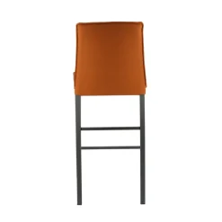 Europea Atlanta Tabouret snack italien en synthétique avec pieds en métal* Tabouret Snack (assise +/- 65 Cm)|Tabouret De Bar (assise +/- 80 Cm)