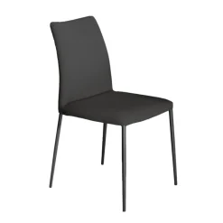 Atlas Connubia© Chaise contemporaine en simili avec dossier flexible* Chaise De Salle à Manger