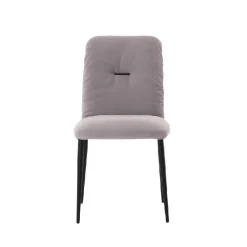 Mobitec Aura ® Chaise moderne en tissu et pieds métal* Chaise De Salle à Manger