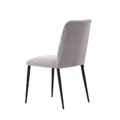 Mobitec Aura ® Chaise moderne en tissu et pieds métal* Chaise De Salle à Manger