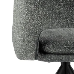 AzaléeChaise moderne en tissu rembourrée pieds en métal* Chaise De Salle à Manger|Chaise Salon