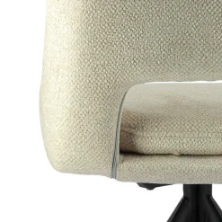 AzaléeChaise moderne en tissu rembourrée pieds en métal* Chaise De Salle à Manger|Chaise Salon