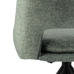 AzaléeChaise moderne en tissu rembourrée pieds en métal* Chaise De Salle à Manger|Chaise Salon