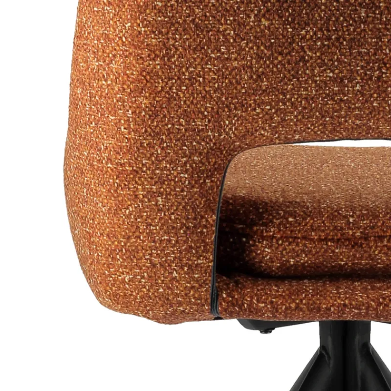 AzaléeChaise moderne en tissu rembourrée pieds en métal* Chaise De Salle à Manger|Chaise Salon