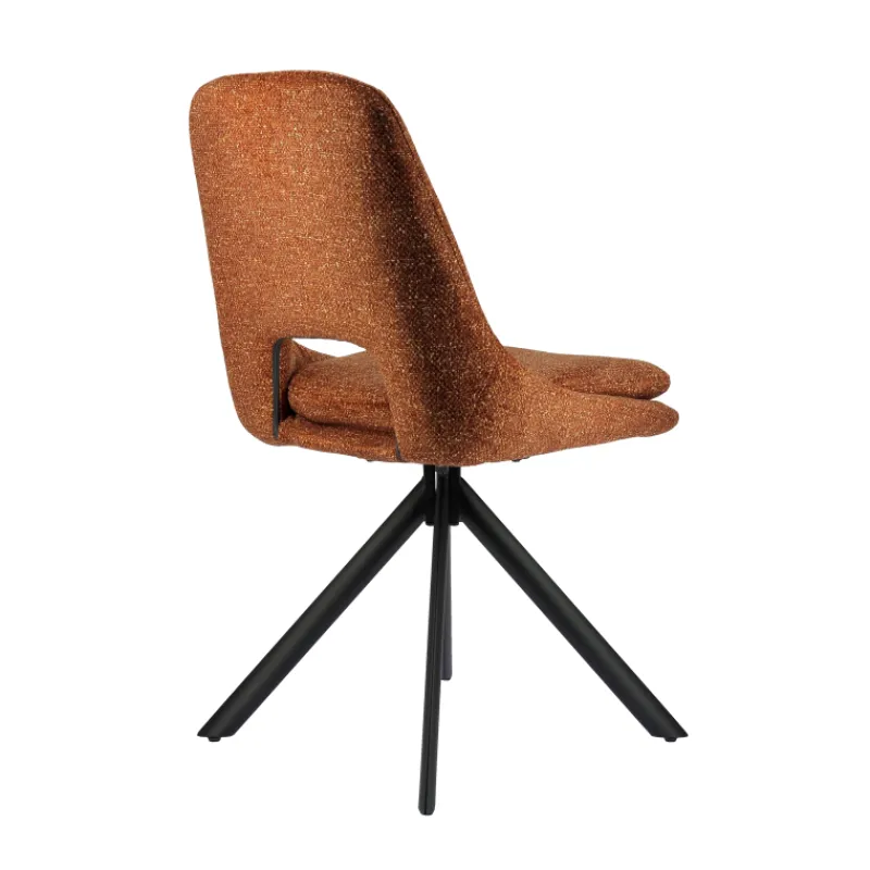 AzaléeChaise moderne en tissu rembourrée pieds en métal* Chaise De Salle à Manger|Chaise Salon