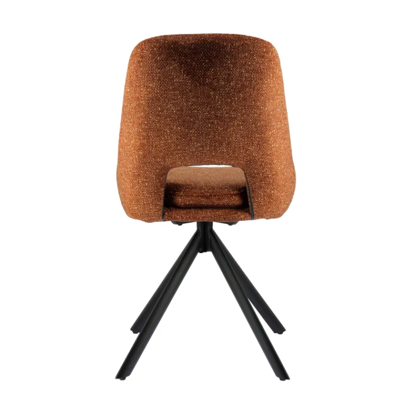 AzaléeChaise moderne en tissu rembourrée pieds en métal* Chaise De Salle à Manger|Chaise Salon