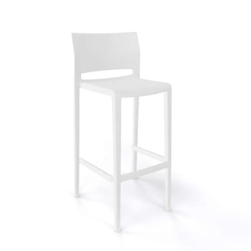 Bakhita Tabouret de bar moderne empilable* Tabouret De Bar (assise +/- 80 Cm)