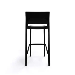 Bakhita Tabouret de bar moderne empilable* Tabouret De Bar (assise +/- 80 Cm)