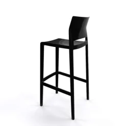 Bakhita Tabouret de bar moderne empilable* Tabouret De Bar (assise +/- 80 Cm)
