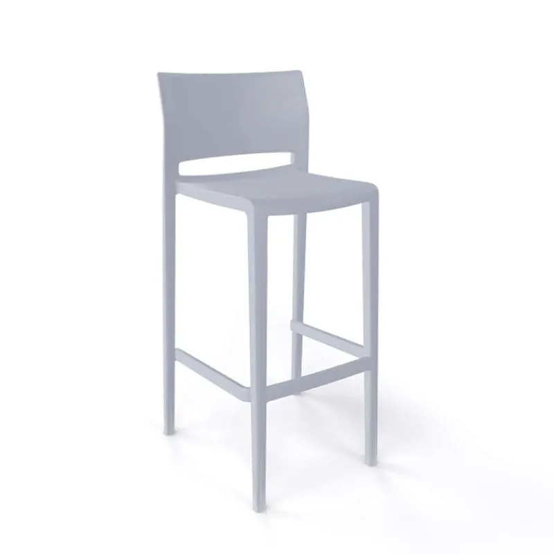 Bakhita Tabouret de bar moderne empilable* Tabouret De Bar (assise +/- 80 Cm)